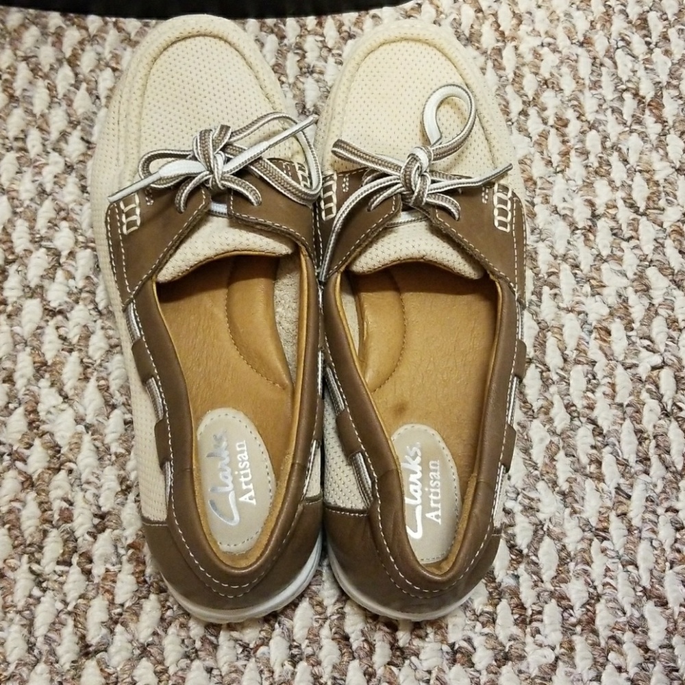 Clarks Artisan boat shoes